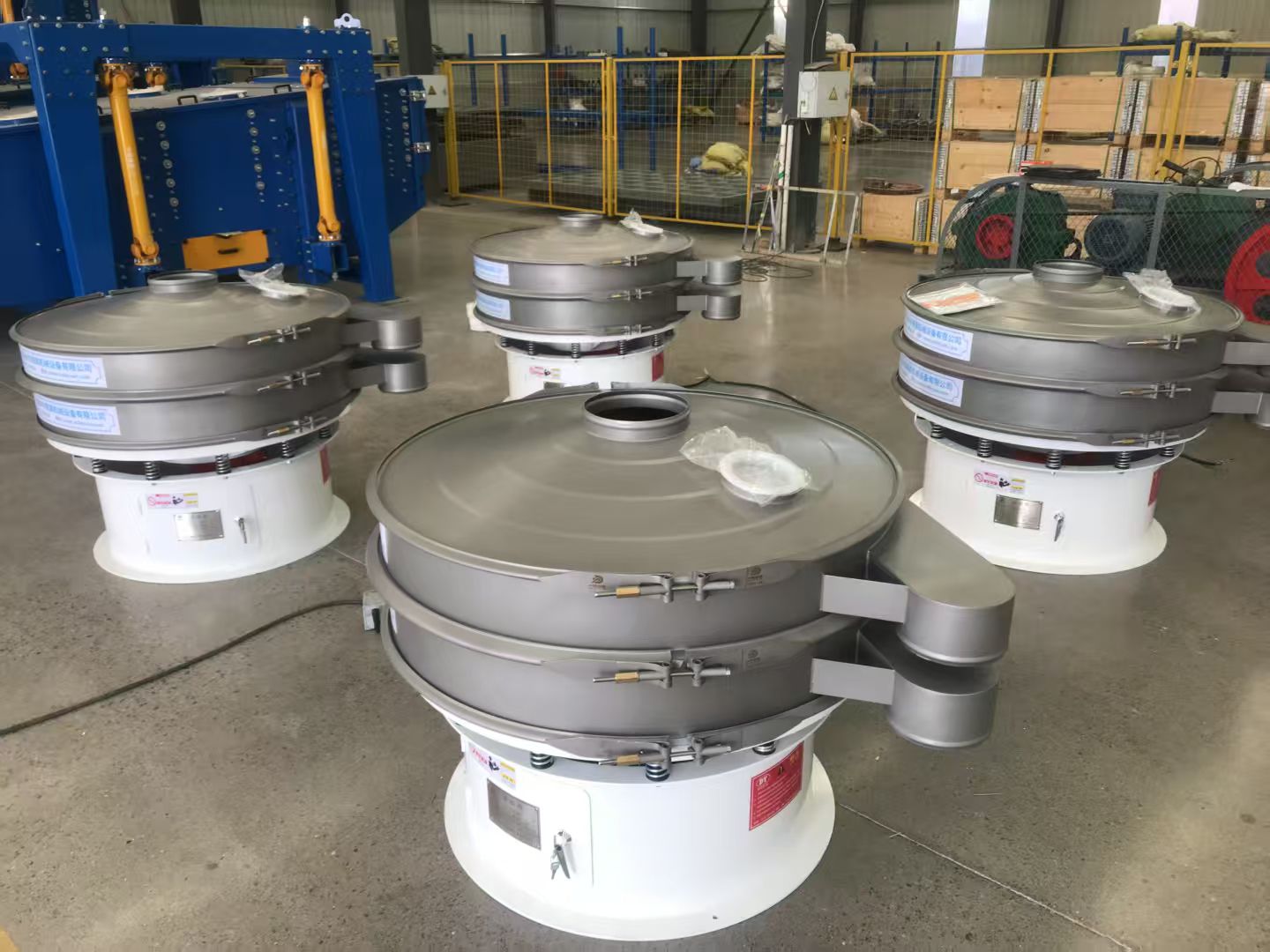振动筛与摇摆筛在食品行业的应用案例